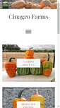 Mobile Screenshot of cinagro-farms.com